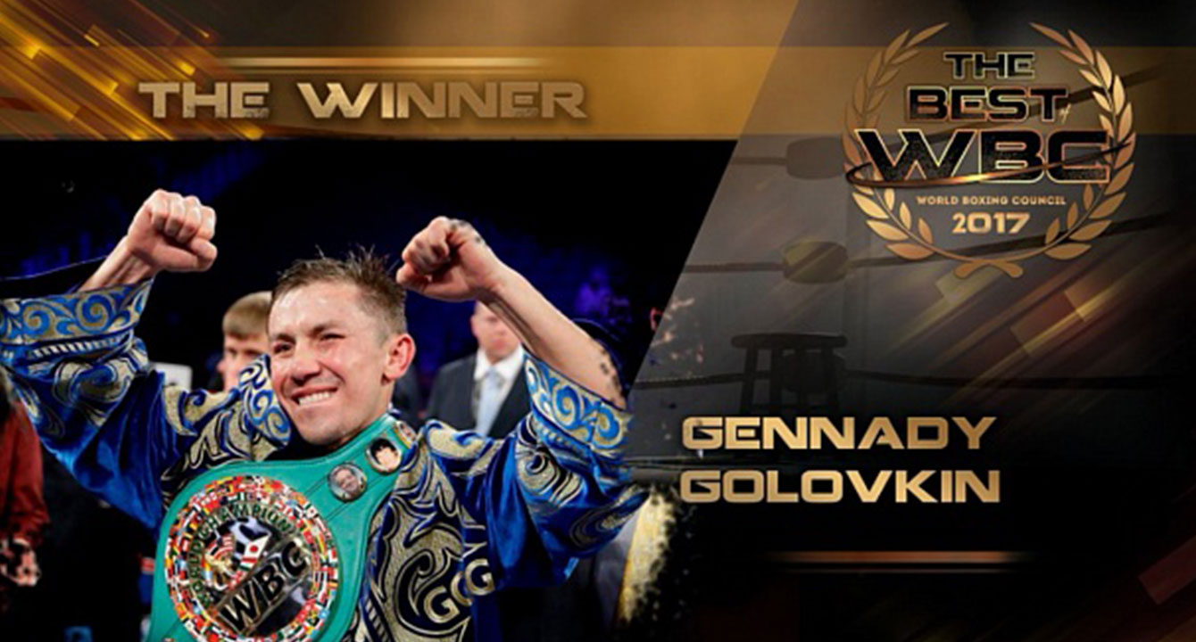 ФОТО ДНЯ: WBC ОБЪЯВИЛ ГЕННАДИЯ ГОЛОВКИНА БОКСЕРОМ ГОДА